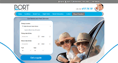 Desktop Screenshot of portrentacar.com